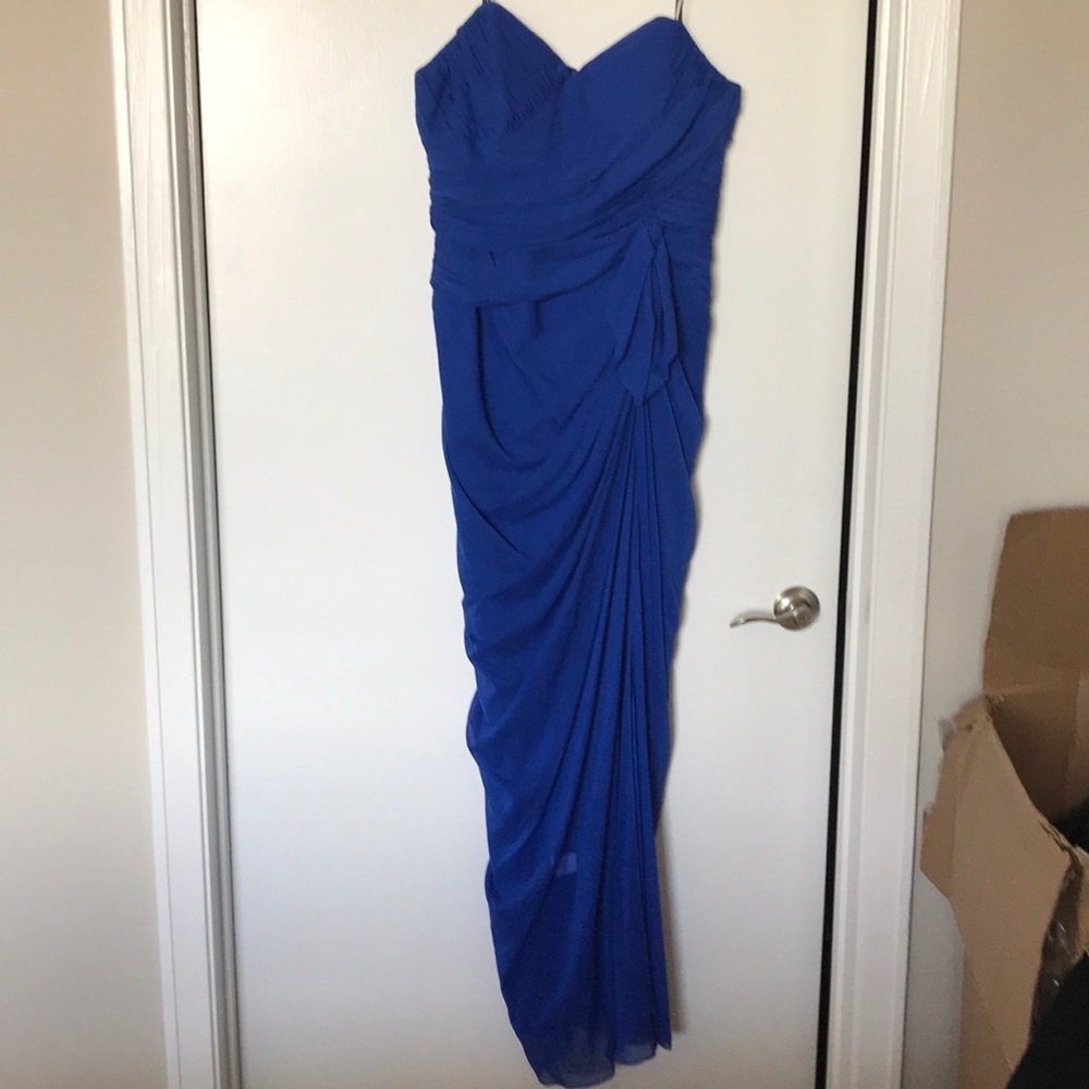 Aiden Maddox Strapless Gown